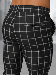 Men's Chinos - Black OZONEE DJ/5522Z
