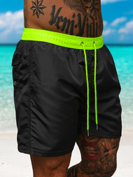 Men's shorts - black/yellow OZONEE JS/17K561/5
