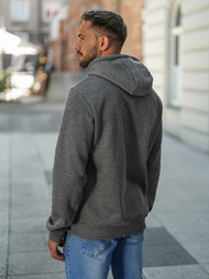 Men's Hoodie - Dark Grey OZONEE JS/8B1756/5