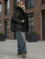 Women's Jacket - Black OZONEE JS/16M9185/392