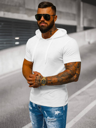 Men's T-shirt - White OZONEE JS/8T89/1