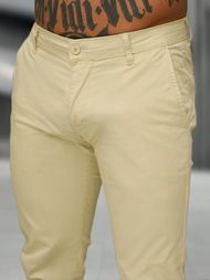 Men's Chinos - Beige OZONEE BL/SK222/6