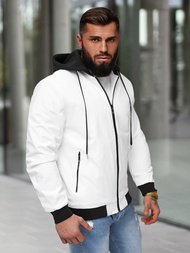 Men's Jacket - White OZONEE JS/62M9502/281