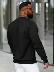 Men's Sweatshirt - Black OZONEE O/P2031Z