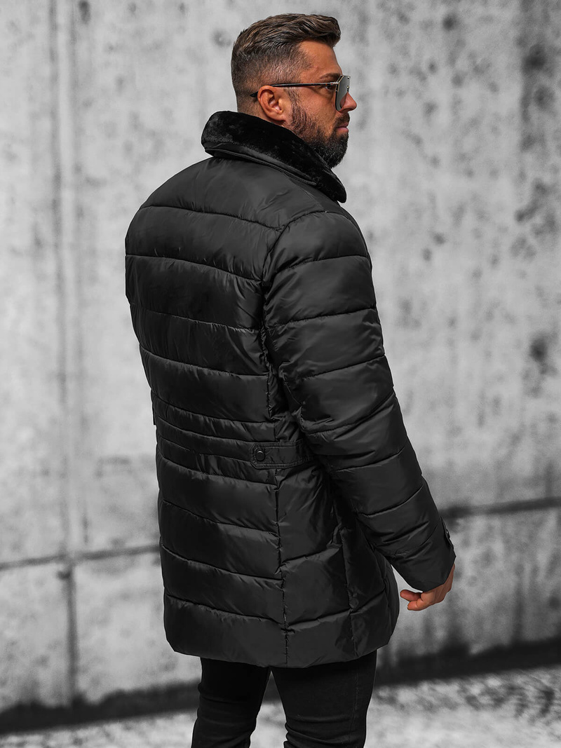 Men's Jacket - Black OZONEE JS/22M63/392