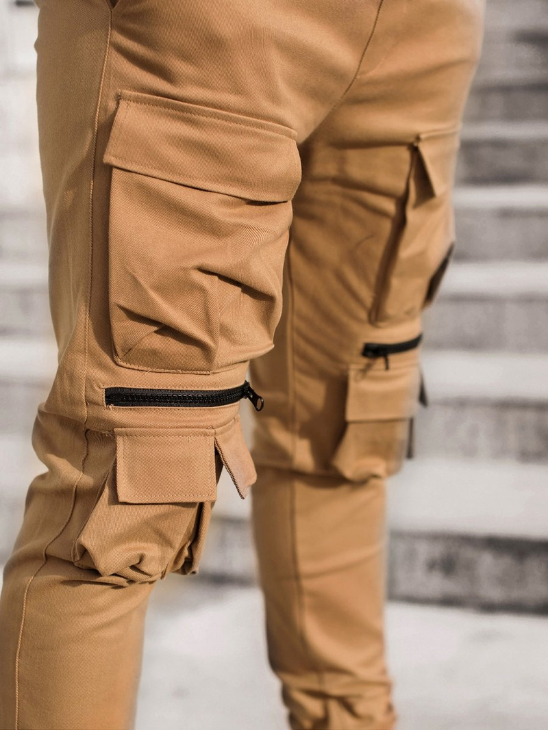 Men's Joggers - Camel OZONEE G/2787