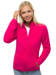 Women's Sweatshirt - Pink OZONEE JS/HH001/45Z
