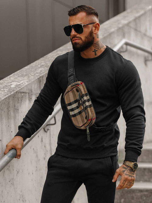 Men's Tracksuit - Black OZONEE JS/68C10380/3Z