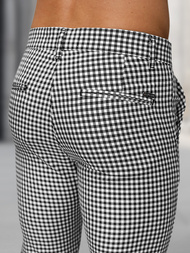 Men's Trousers - Black/White OZONEE DJ/5531Z