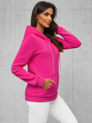 Women's Hoodie - dark pink OZONEE JS/W03Z