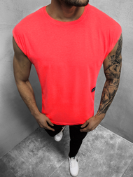 Men's Tank Top - Pink-neon OZONEE O/1265Z