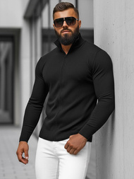 Men's Jumper - Black OZONEE NB/MM6004/4Z
