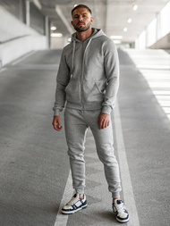 Men's Tracksuit - Grey OZONEE JS/68C10386/2Z