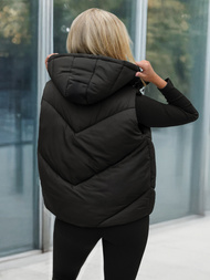 Women's Gilet - Black OZONEE JS/16M9291/392