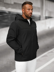 Men's Softshell Jacket - Black OZONEE JS/27B6523/3