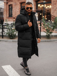 Men's winter jacket - black OZONEE JS/19M1290/392