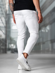 Men's Jeans - White OZONEE E/5391/01Z