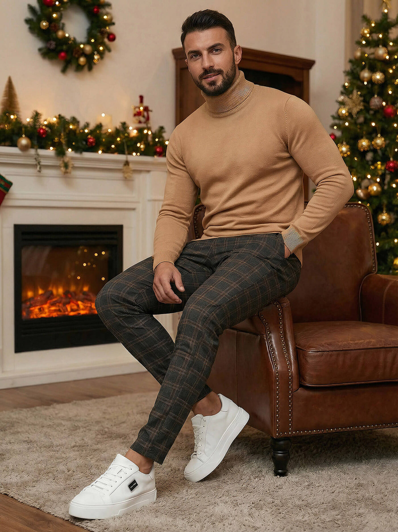 Men's Chinos - Anthracite OZONEE DJ/5632Z