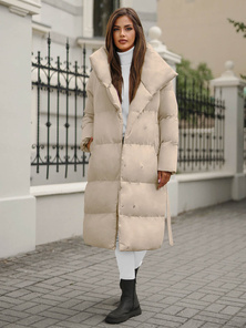 Women's Jacket - Beige OZONEE JS/M737/62Z