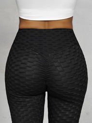 Short Women's Leggings - Black OZONEE JS/17K593/3