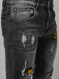 Men's Jeans - Grey OZONEE NB/MP0167G