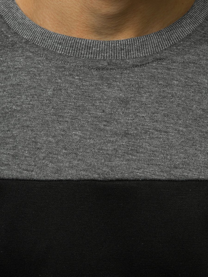 Men's Sweatshirt - Anthracite OZONEE JS/JZ11050
