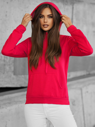 Women's Hoodie - raspberry OZONEE JS/W02/59Z