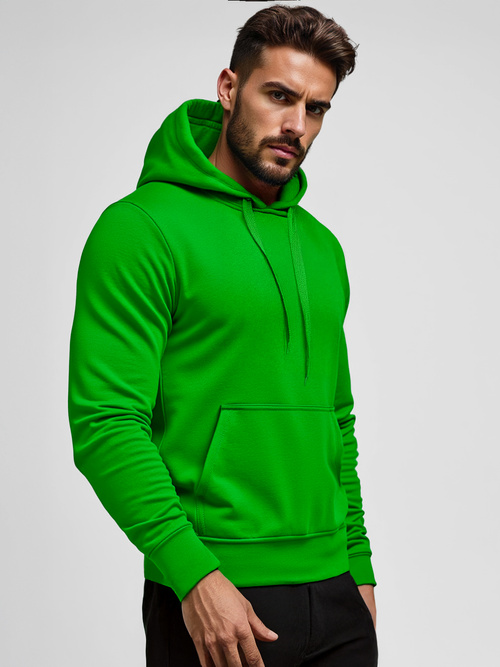 Men's Hoodie - Green OZONEE JS/2009Z