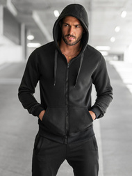 Men's Tracksuit - Black OZONEE JS/68C10386/3Z
