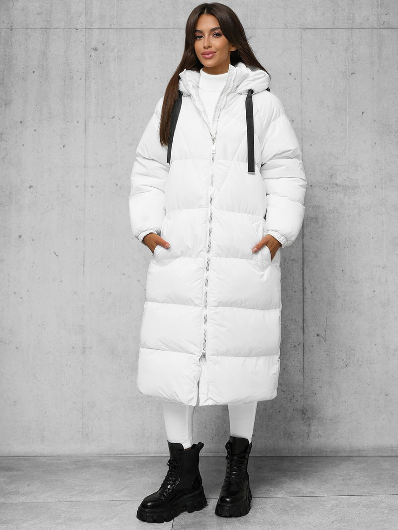 Women's Jacket - White OZONEE JS/5M3163/281Z