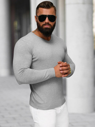 Men's Jumper - Grey OZONEE NB/MMB601/2Z