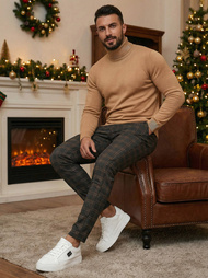 Men's Chinos - Anthracite OZONEE DJ/5632Z