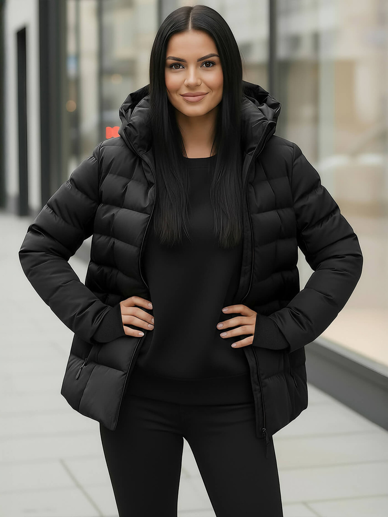 Women's Jacket - Black OZONEE JS/M769/392