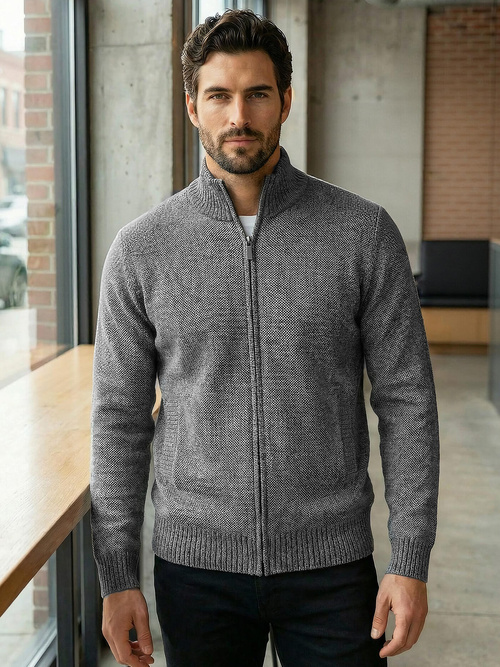 Men's Jumper - Anthracite OZONEE JS/59B3611/5