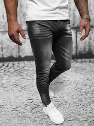 Men's Jeans - Black OZONEE NB/MP0199N