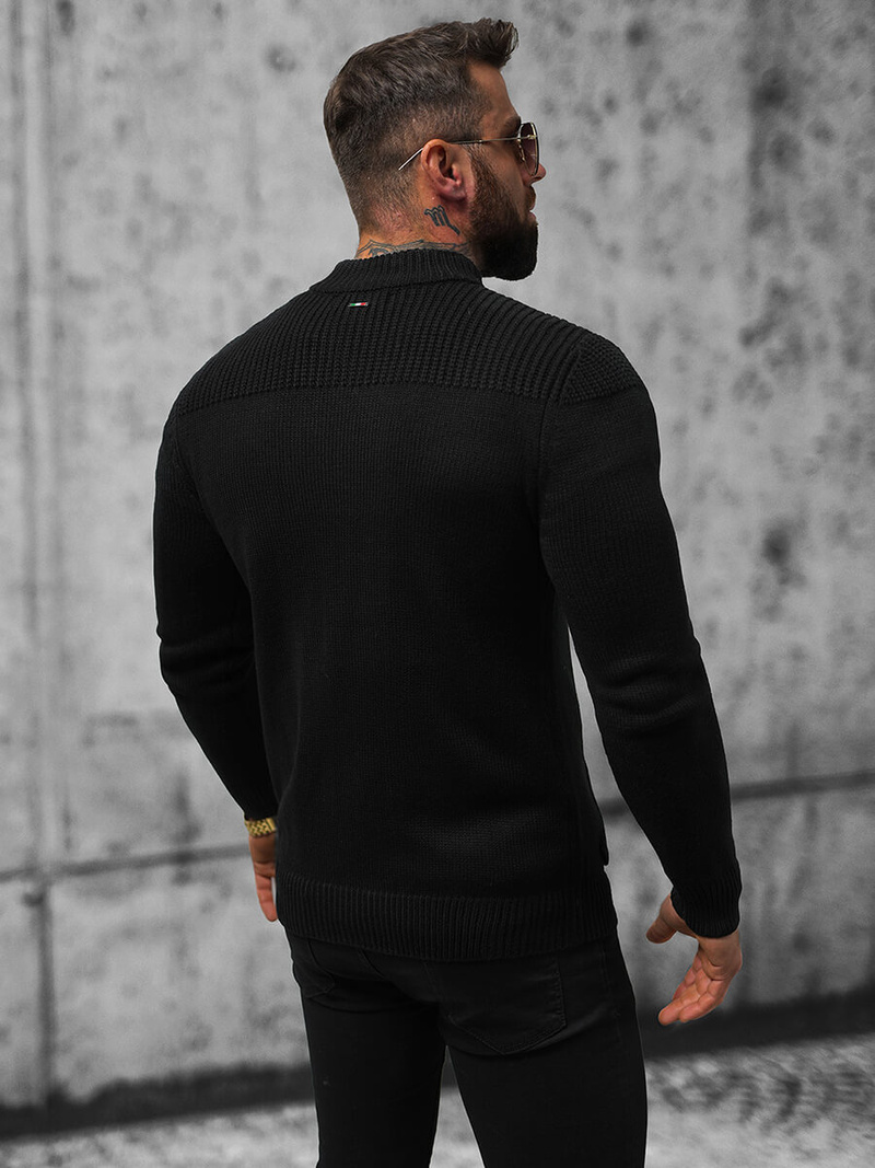 Men's Jumper - Black OZONEE NB/MM6011/4