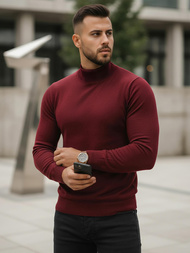 Men's Jumper - Burgundy OZONEE V/V24503