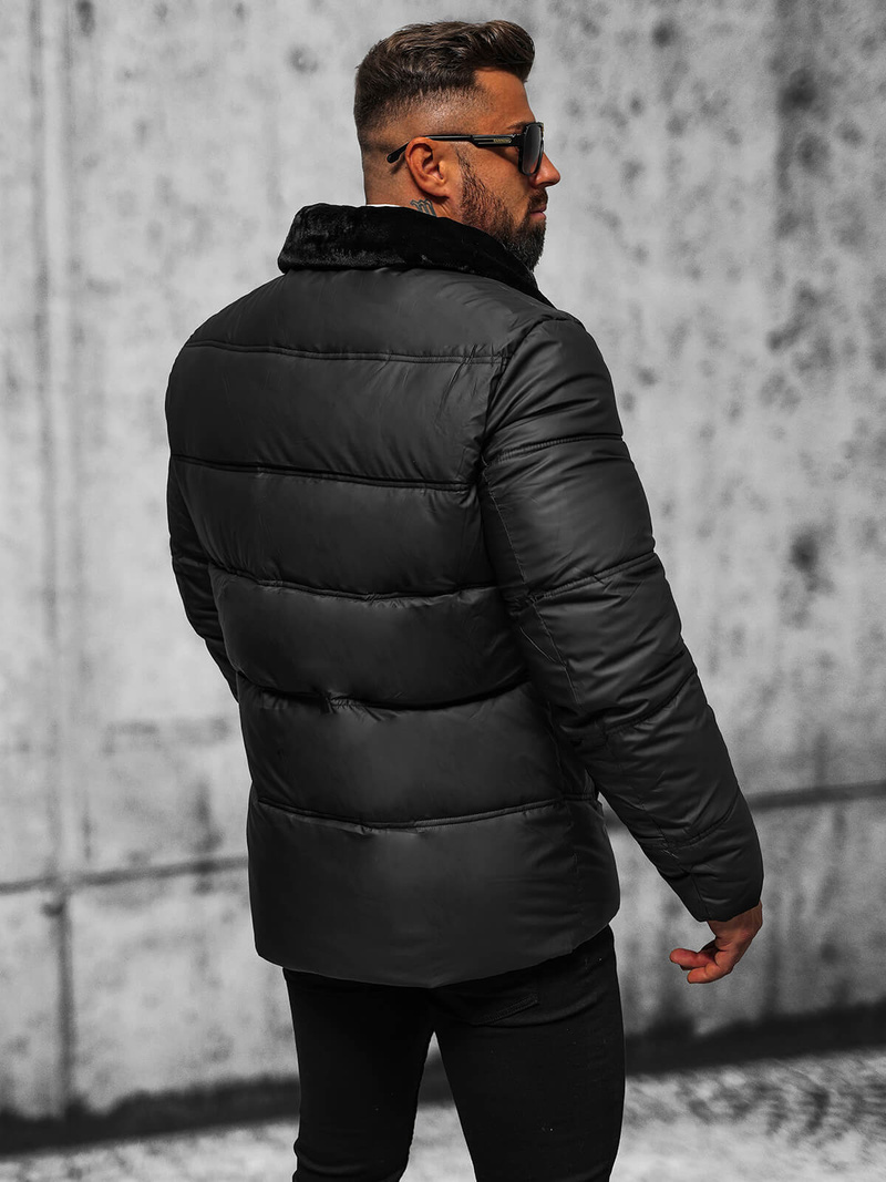 Men's Jacket - Black OZONEE JS/31M5005