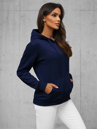 Women's Hoodie - Navy blue OZONEE JS/W02Z