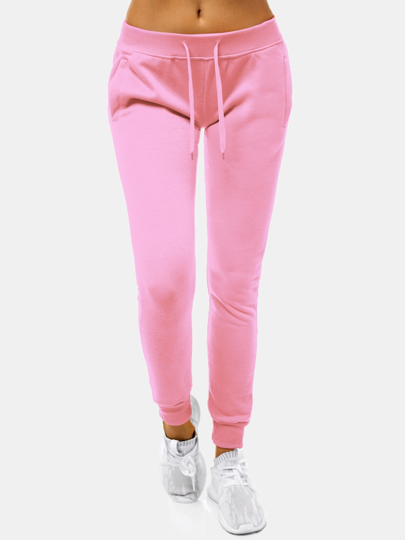 Women's Sweatpants - Light Pink OZONEE JS/CK01