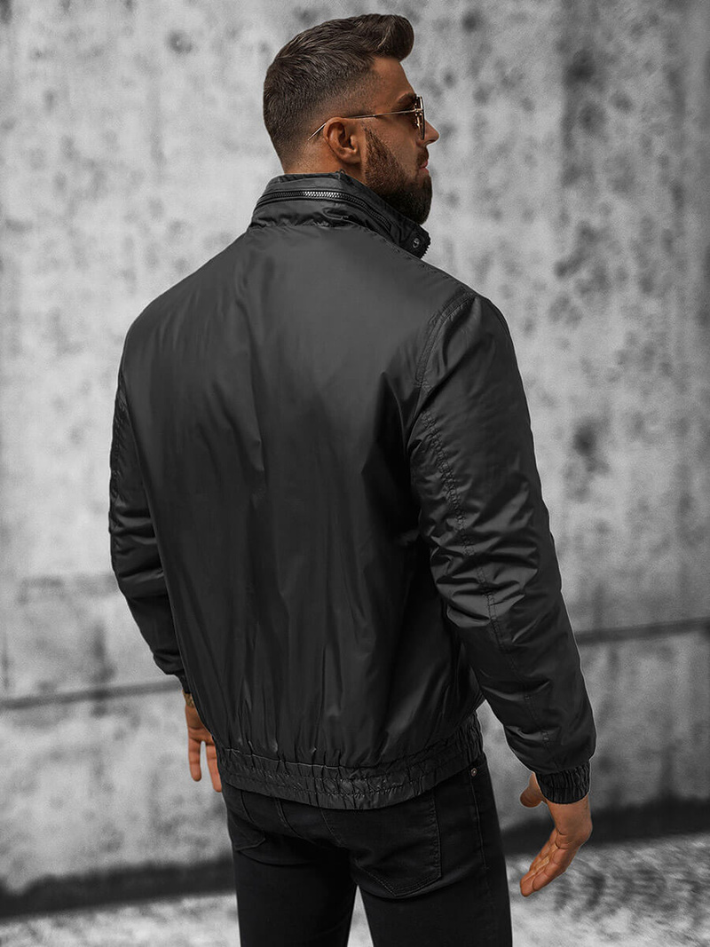 Men's Jacket - Black OZONEE JS/5M3102/392