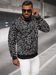 Men's Sweatshirt - Black OZONEE JS/8B1219/3