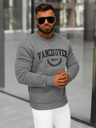 Men's Sweatshirt - Dark Grey OZONEE JS/8B1363/5