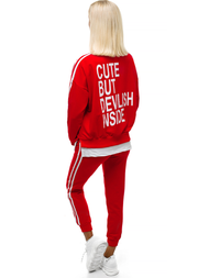 Two-piece tracksuit set Red OZONEE X/1000