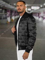 Men's Jacket - Black OZONEE O/11Z8099Z