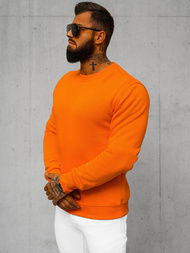 Men's Sweatshirt - Orange OZONEE JS/2001-10Z