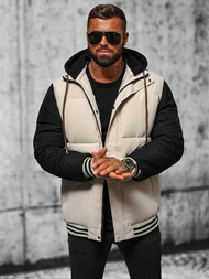 Men's Jacket - Ecru OZONEE JS/31M5002
