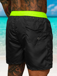 Men's shorts - black/yellow OZONEE JS/17K561/5