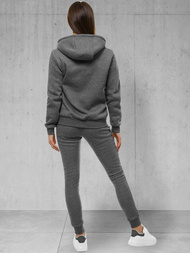 Women's tracksuit Dark grey OZONEE 48