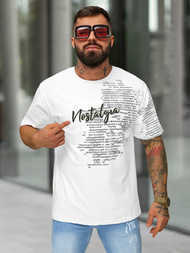 Men's T-shirt - White OZONEE O/YN2/631